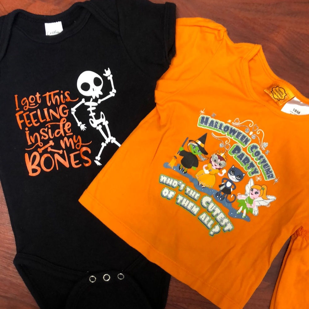 Baby Halloween T-shirt Bundle